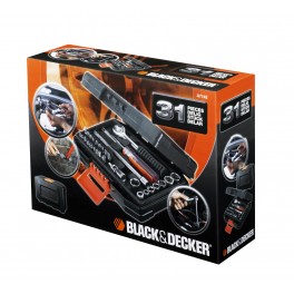 BLACK & DECKER - 31 pièces - Auto