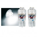 2 Ampoules de 4 LED T10 Blanches - Simoni Racing