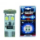 2 ampoules 8 LED T10 anti-erreur - Simoni Racing