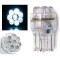 1 Ampoule à 8 LED T20 Blanche - Simoni Racing