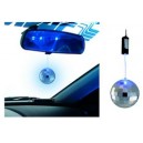 Boule à facette MIRROR LED BALL leds Bleu  SIMONI RACING