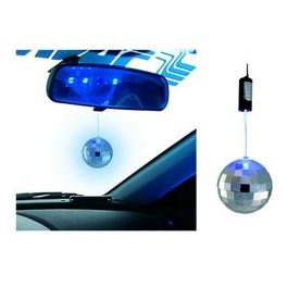 Boule à facette MIRROR LED BALL leds Bleu  SIMONI RACING