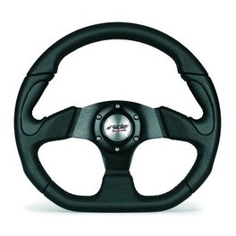 Volant tuning X2 POLY-PELLE Cuir noir SIMONI RACING