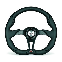 Volant tuning X4 POLY-PELLE  Cuir noir SIMONI RACING
