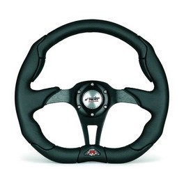 Volant tuning X4 POLY-PELLE  Cuir noir SIMONI RACING