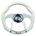 Volant tuning cuir blanc TORQUE  SIMONI RACING