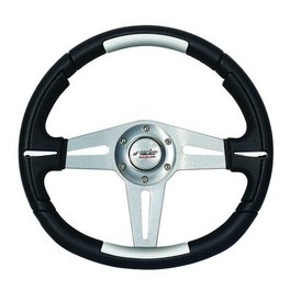 Volant tuning cuir noir APOGEE SIMONI RACING