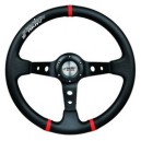 Volant tuning cuir blanc APOGEE SIMONI RACING