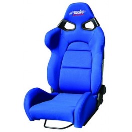 Siège baquet GILLES en tissu bleu SIMONI RACING