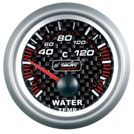 Manom&egrave;tre de temp&eacute;rature d'eau &eacute;lectrique carbone look   SIMONI RACING 