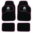 Tapis Universel DAISY - Noir bord rose SIMONI RACING