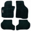 Tapis Easy Specifici Moquette Noir Bord gris SIMONI RACING 