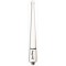 Antenne 8V en Aluminium Noir Rose ou blanc 9 cm  SIMONI RACING