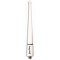 Antenne 8V en Aluminium Noir Rose ou blanc 9 cm  SIMONI RACING